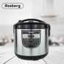 Мултикукър с 10 програми Rosberg RP51985E5, 780W, 5L, LED дисплей, Инокс, снимка 9