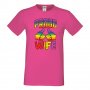 Мъжка тениска Proud Wife multicolor Прайд,Празник.Повод,Изненада , снимка 9