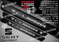 ПРАГОВЕ карбон SEAT CUPRA фолио стикери sepcu1, снимка 1