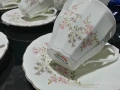 Стар български костен порцелан чаши за чай , снимка 4