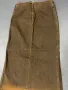 Кафява дънкова пола с цепка, снимка 3