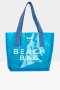 Дамска плажна чанта, Син, One Size, BAGMORI, снимка 1 - Чанти - 40276055
