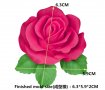 Силиконов молд,калъп роза, снимка 1 - Други - 36739326