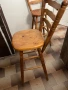 Дървени щъркели/бар столове 3 броя, снимка 2
