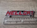 Dodge Hellcat Додж Хелкат надпис емблема лого, снимка 9