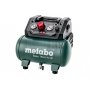 Нов безмаслен бутален компресор за въздух Metabo Basic 160-6 W OF, 0.9 kW, 6 л, 8 бара, 160 л/мин , снимка 1 - Компресори - 40443267