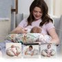 Възглавница за кърмене За мама и бебе, Ергономична НЕМСКИ, снимка 2