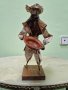 Чудесна антикварна колекционерска мексиканска фигура статуетка Папие Маше , снимка 1 - Статуетки - 44027037