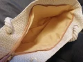 чанта за лятото от рафия с апликация машинна бродерия, снимка 7