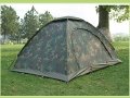 Камуфлажна палатка за къмпинг (200x200x130cm) - 4 човека, снимка 1