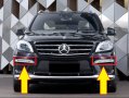 Дневни светлини LED DRL Mercedes ML 63 AMG  / GL 63 AMG W166 2013-2017 г., снимка 3