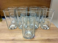 Нови стъклени чаши на нес кафе 9 броя, снимка 2