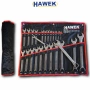 Професионален комплект звездогаечни ключове HAWEK, 25части (6-36мм), снимка 1