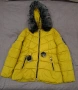 Зимно жълто яке, снимка 1