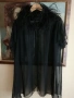 Черна тюлена наметка с пера на Tony LANS , нова с кутия., снимка 1