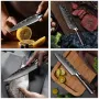 Комплект висококачествени кухненски ножове (пет броя). (ODP5T), снимка 2