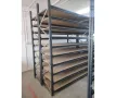 НОВО!!! Метален стелаж за склад - леки и средно тежки товари до 700kg/m2., снимка 5