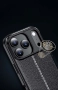 Apple iPhone 17 / 17 Air / 17 Pro / 17 Pro Max / Лукс кейс гръб калъф кожена шарка, снимка 12