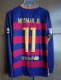 Barcelona Neymar Jr Nike 2015/2016 оригинална тениска фланелка дълъг ръкав Барселона Неймар , снимка 1 - Тениски - 43614495