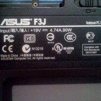 Двуядрен Asus F3J 500Гб, снимка 8 - Лаптопи за дома - 33650568