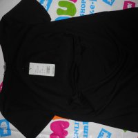 Нов Дамски Топ Черна Тениска с отворен корем р-р М Л ХЛ, снимка 2 - Тениски - 43212962