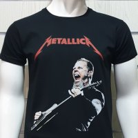 Нова мъжка тениска с дигитален печат на музикалната група METALLICA, снимка 9 - Тениски - 29050893