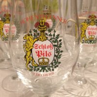 Schloss Pils Старинни нови баварски чаши за бира 0,4 л., снимка 6 - Колекции - 39533150