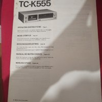 Триглав касетъчен дек Sony TC K 555 ES, снимка 2 - Декове - 40705958