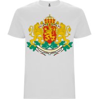 Нова мъжка тениска Герб, България, снимка 1 - Тениски - 43926038