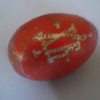 Руско ръчно рисувано дървено яйце, снимка 15 - Антикварни и старинни предмети - 36896457