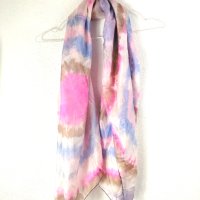 Silk scarf 140x100 cm nr. C19, снимка 3 - Шалове - 40597397