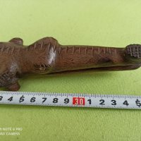 Абаносова фигура на крокодил от абанос , снимка 2 - Други ценни предмети - 32240130
