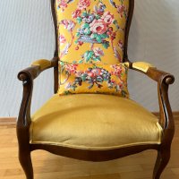 Антикварно кресло ТРАВИАТА, модел „Волтер“, снимка 3 - Антикварни и старинни предмети - 43355956