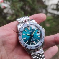 Seiko Green/blue Yacht master mod, снимка 10 - Други - 43242408