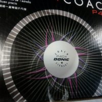 топчета за тенис на маса DONIC COACH* P40+ нови  бели   количество 0.68лв бр, снимка 2 - Тенис - 33348733