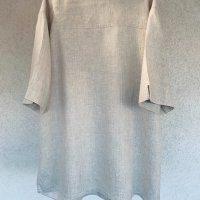 Голяма ленена риза-блуза ULLA POPKEN, снимка 1 - Ризи - 32502148