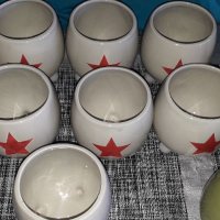 Коледни керамични кашпи, снимка 2 - Саксии и кашпи - 35081938