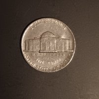 5 цента САЩ 1975 Томас Джеферсън , снимка 1 - Нумизматика и бонистика - 43556206