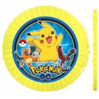 Покемон Пикачу Pokemon голяма готова пинята + пръчка подарък за парти рожден ден, снимка 1 - Други - 43233776