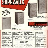 Vintage AlNiCo, Алнико Говорители Supravox RTF 64 - 2бр, снимка 15 - Тонколони - 40394381