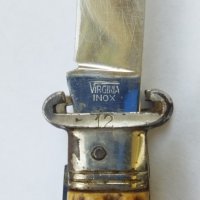 Сгъваем Ловджийски нож  VIRGINIA INOX  ITALY  MADE , снимка 3 - Антикварни и старинни предмети - 40784822