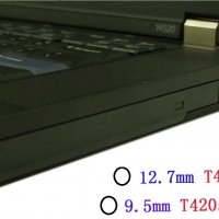 Адаптер за Втори Диск HDD/SSD 12.7мм SATA Lenovo Thinkpad T420 T430 T510 T520 T530 W510 W520 W530, снимка 2 - Части за лаптопи - 28730335