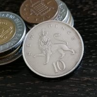 Монета - Великобритания - 10 пенса | 1974г., снимка 1 - Нумизматика и бонистика - 33535730