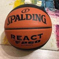 Баскетболни топки Spalding React TF 250, снимка 4 - Баскетбол - 43990276