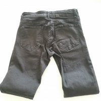 Черен панталон тип дънки 152см, снимка 3 - Детски панталони и дънки - 32788029