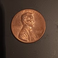 1 цент САЩ 1985 Линкълн , снимка 1 - Нумизматика и бонистика - 43537309