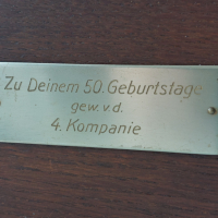 Старо немско пано от WW2, снимка 2 - Антикварни и старинни предмети - 44874609