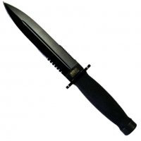 Тактически двустранен нож, тип кама SOG, с вулканизирана, водоустойчива дръжка, снимка 5 - Ножове - 33419541