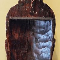 Стенна маска Буда от дърво, ръчна изработка, декорирана, подарък, сувенир, декорация, снимка 4 - Други - 33234559