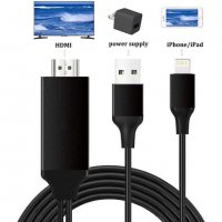 Кабел Lightning to 4К HDMI Adapter Cable - 2 метра​, снимка 2 - Кабели и адаптери - 37742862